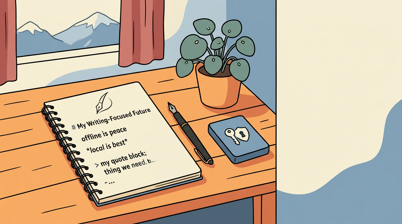 ink, a minimalist Markdown editor